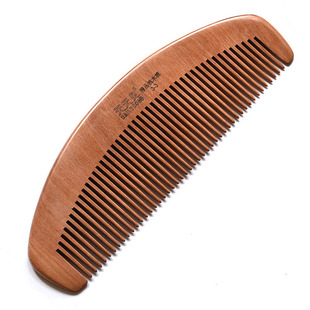 天天见精品桃木梳子16厘米大号密齿原木无漆实木防静电防脱发按摩