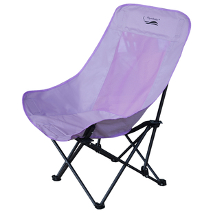 鼎新户外便携式月亮椅躺椅折叠椅露营椅子办公室午休沙滩椅钓鱼椅