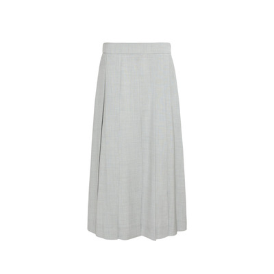 【秋冬新降】MaxMara 26新品女装羊毛褶裥半身裙9106066306