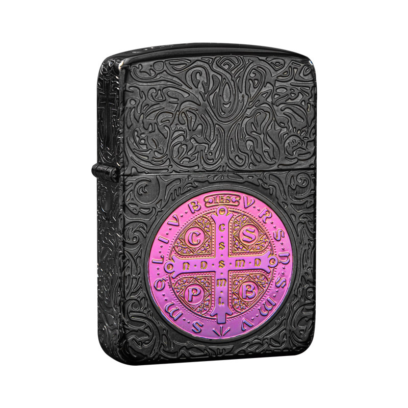ZIPPO1941黑钛紫金康斯坦丁