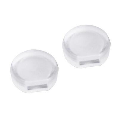 防痛垫硅胶乳白色配件螺旋耳