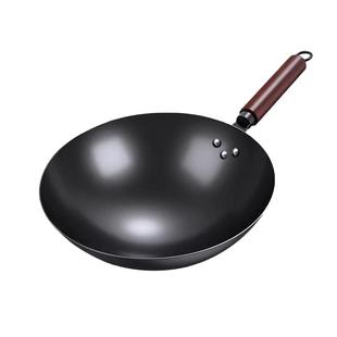 梦创章丘手工铁锅官方旗舰店家用炒菜锅不粘锅无涂层传统老式炒锅