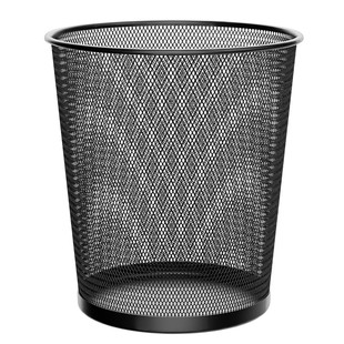 垃圾桶铁丝网办公室专用大号简约纸篓家用加厚金属防锈无盖垃圾篓