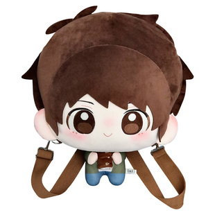 歪瓜出品DMBJ盗墓笔记娃偶探险队40cm大头玩偶包正品毛绒双肩包包