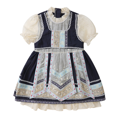 【亚麻棉面料】少数民族服装儿童