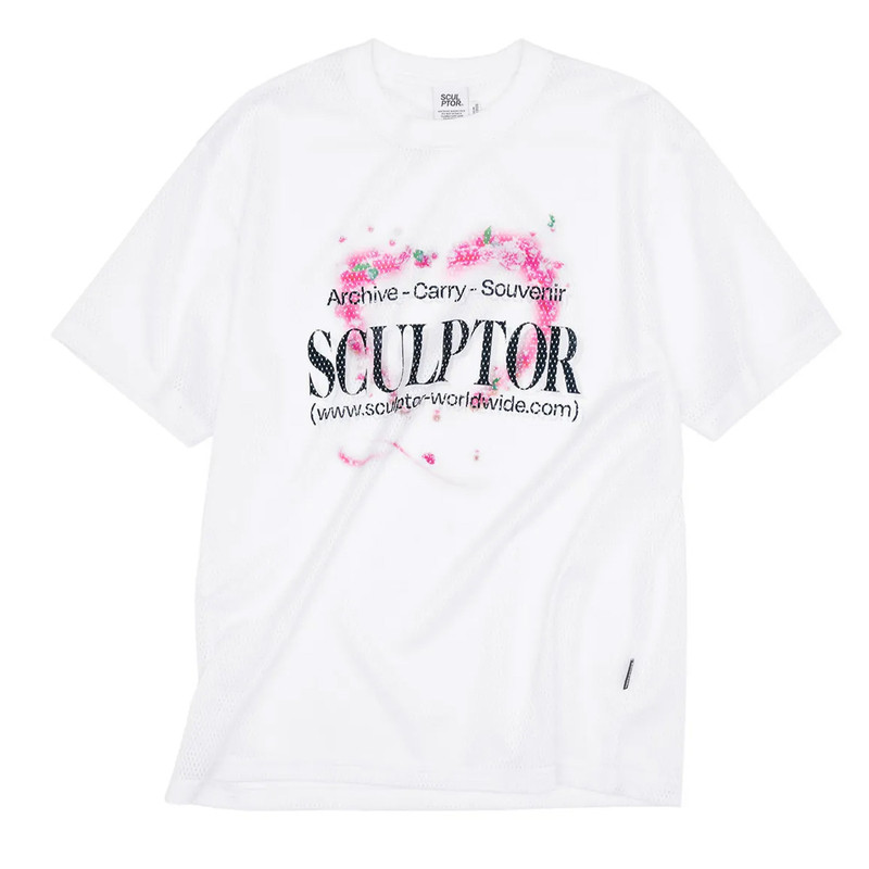 SCULPTOR速干透气印花短袖T恤