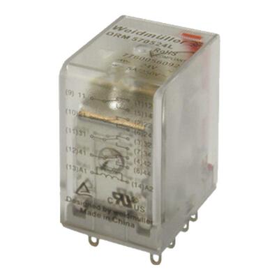 魏德米勒14脚24V中间继电器