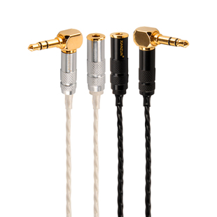 日本古河纯银3.5mm公对母音频延长线3.5电脑耳机加长线发烧级无损