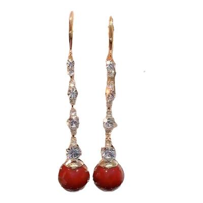 925银挂钩耳坠2024新款秋冬配饰