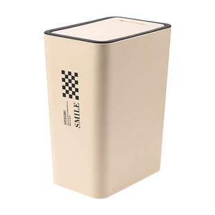 夹缝垃圾桶家用扁长型长方形筒厨房有盖小号窄带盖厕所卫生间纸篓