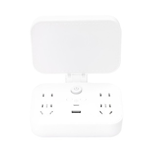 智能语音控制小夜灯插座一体多功能声控氛围灯转换器变光LED带USB