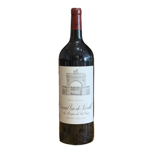 大瓶Leoville Las Cases波尔多二级庄雄狮庄园21年干红葡萄酒1.5L
