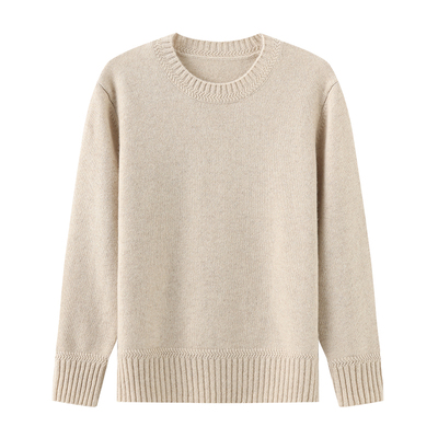 女士羊绒衫春竹圆领2023