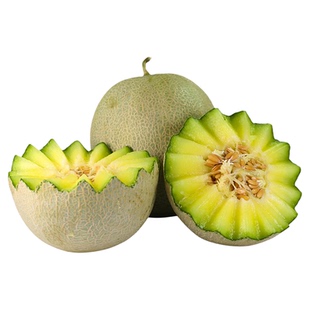 海南网纹瓜新鲜甜瓜冰淇淋口感当季水果玫珑网纹蜜瓜当季西州蜜