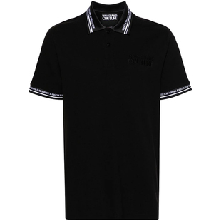 Versace/范思哲VJ 男士时尚潮牌纯棉短袖POLO衫 76GAGT09 CJ01T