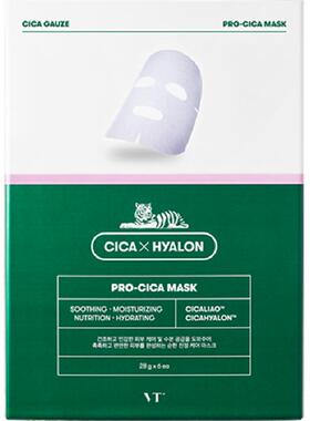 VT双倍积雪草修护面膜补水保湿
