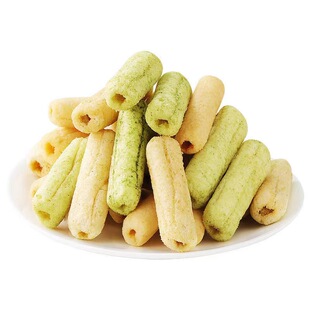 七点食分夹心小米果卷糙米卷多谷果子海苔蛋黄味能量棒儿童好吃的