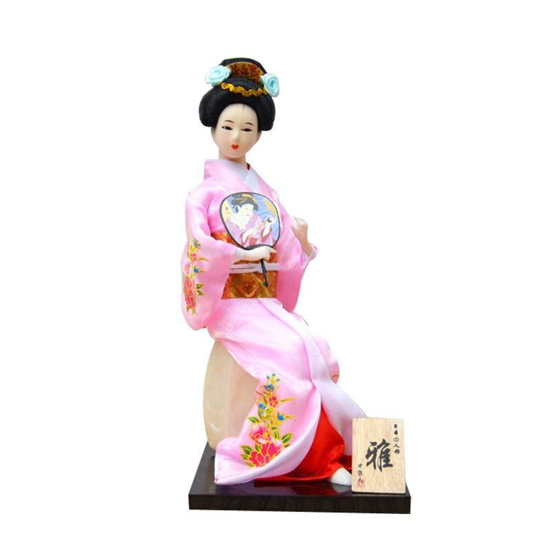 日本艺妓人偶娃娃居酒料理店装饰