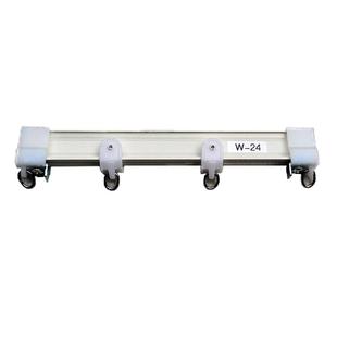 东装定制W-24易弯曲盒窗帘轨道U型L阳台铝合金单双层顶侧码承重好