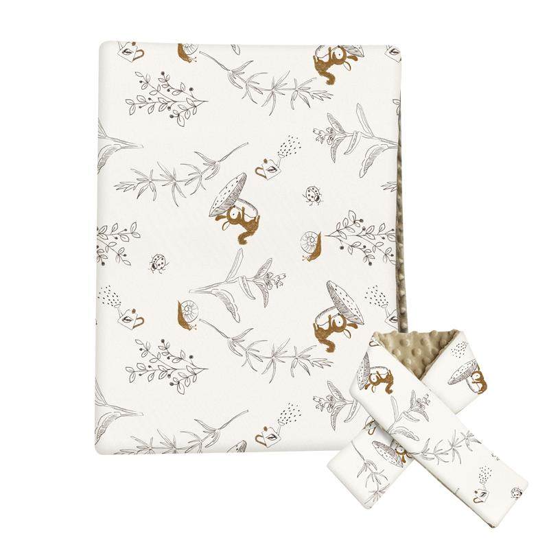 MAMILINE豆豆被婴儿毯子儿童盖毯毛毯宝宝被子四季豆豆被春秋被子