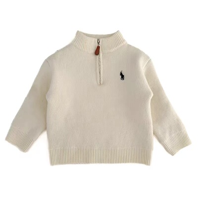 男童一体绒毛衣儿童加厚冬款外套