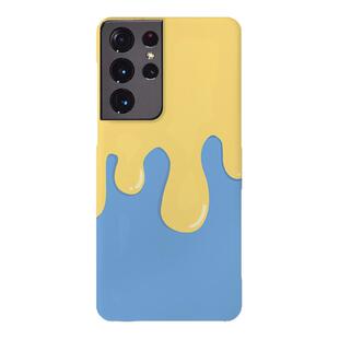 黄油适用用三星S25ultra手机壳红色s24/s23/s22note20ultra半包硬壳韩国涂层菲林个性创意新款