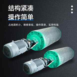 定制外置式电动滚筒 改向滚筒输送带包胶传动滚筒 油冷式电动滚筒