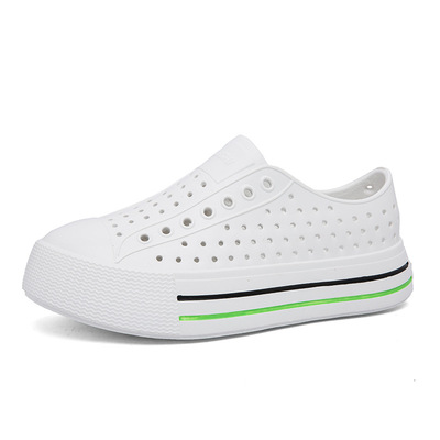 现货！eva厚底洞洞鞋可外穿