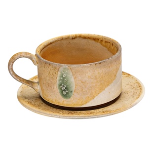 【成都非遗】彭州白瓷柴烧系列 手工冰裂茶杯咖啡杯孤品杯具礼品