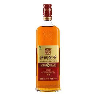 沙洲优黄五年1878黄酒550ml*1瓶 单瓶 多省包邮