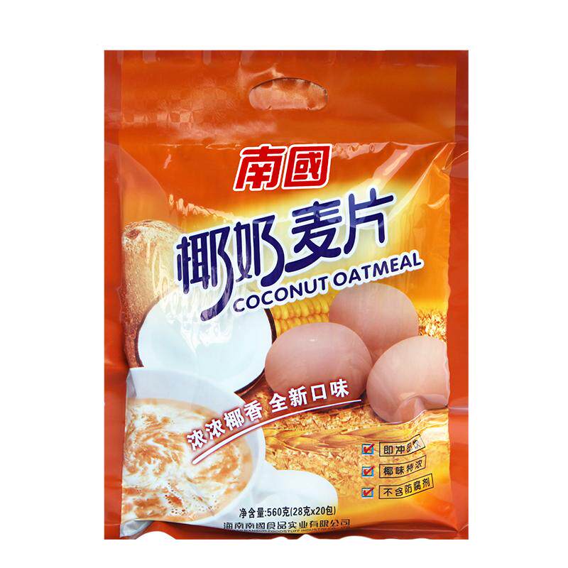 海南椰奶麦片南国免煮谷物燕麦片