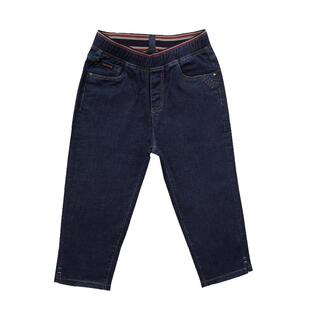 弹力显瘦七分牛仔裤女小脚2026夏季薄款松紧高腰中年妈妈7分中裤