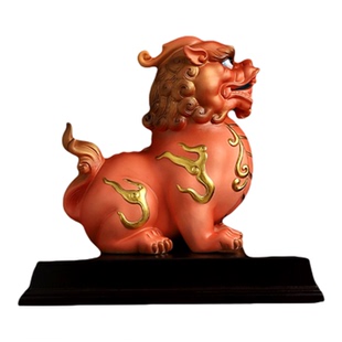 中式陶瓷貔貅摆件吉祥瑞兽纳福迎祥客厅装饰品招财工艺品乔迁礼物