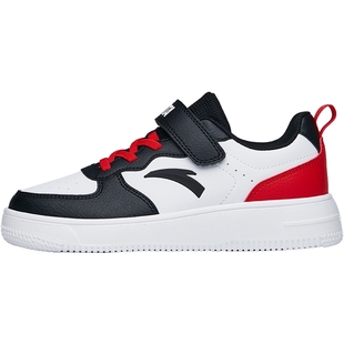 安踏男童板鞋春夏新款女童运动鞋低帮休闲儿童小白鞋中大童滑板鞋