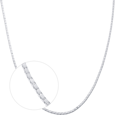 周生生珠宝首饰白色金项链