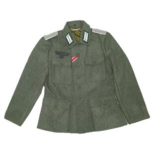 德国原野灰绿羊毛呢M42野战夹克制服上衣慰效套餐