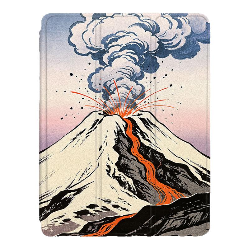 适用日式浮世绘小米7s复古艺术8pro/Ultra平板5红米Redmi/Pad/SE/4Plus/6Max/11潮6s带笔槽12.4寸Pro保护套壳