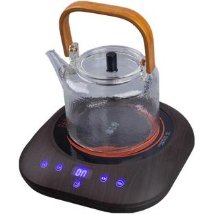 容山堂电器电陶炉茶炉煮茶器防烫提梁加厚玻璃烧水壶竹把静音茶具