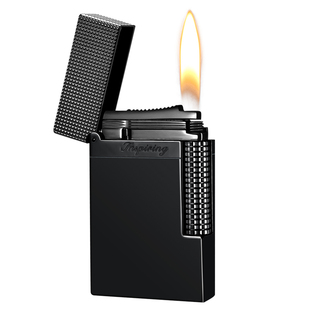 2025新款男士高端火机铜朗声打火机送男友高档充气正品官方旗舰店