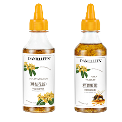 丹妮琳糖桂花桂花蜜酱正宗商用果酱咖啡专用蜂蜜桂花蜜糖浆拿铁