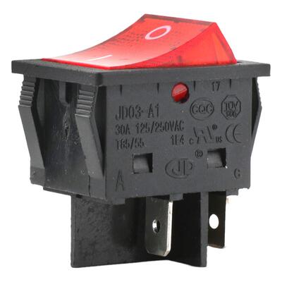 30安大功率船形开关KCD4