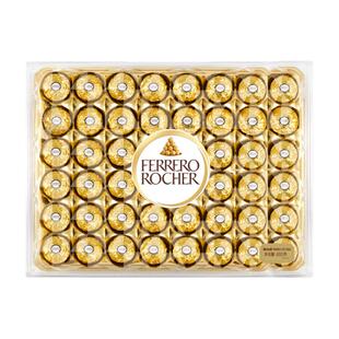 美国开市客代购费列罗榛果威化巧克力48粒水晶礼盒新年礼物