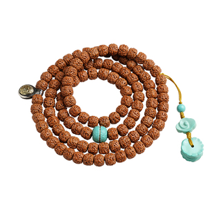 小金刚菩提子手串男女盘玩佛珠手链108颗藏式卡子精品配饰全套