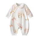 babycare冬季保暖山茶花连体衣