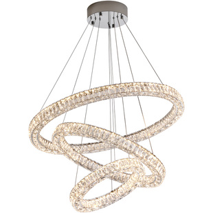 客厅灯2025新款法式吊灯水晶灯loft楼梯吊灯创意个性艺术餐厅灯具