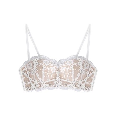 性感纯欲风聚拢蕾丝内衣小胸显大
