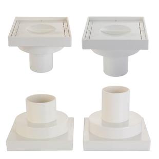 地漏预装器预埋器加厚PVC地漏预埋盒阳台卫生间浴室下水地漏防臭