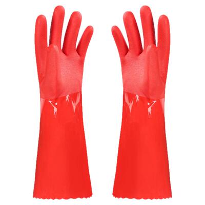 洗碗手套加绒防水保暖一体绒