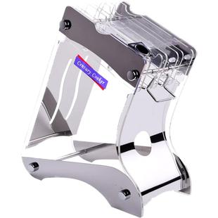 厨房置物架刀架台面款有机玻璃亚克力菜刀座家用放刀具收纳架透明