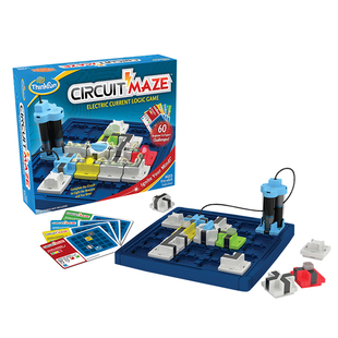 ThinkFun物理电路迷宫电学启蒙益智思维便携玩具教具桌游儿童8岁+